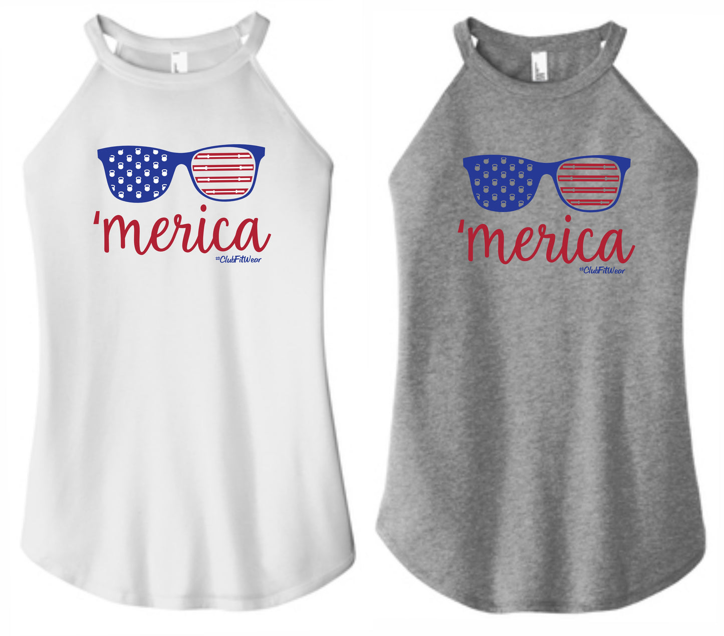 Merica Lifts - High Neck Rocker Tank