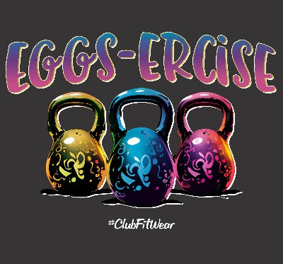 Eggs-Ercise - High Neck Rocker Tank