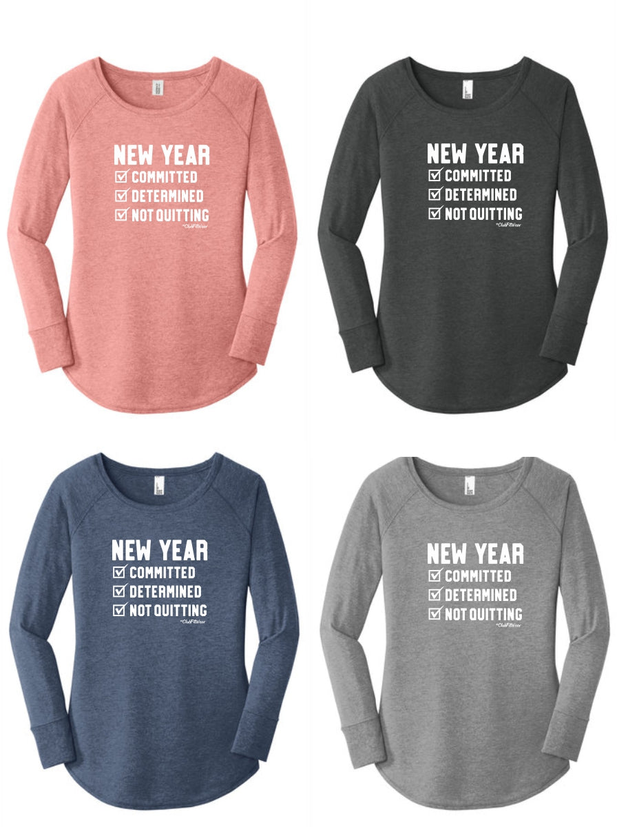 New Year Checklist - Long Sleeve Tunic