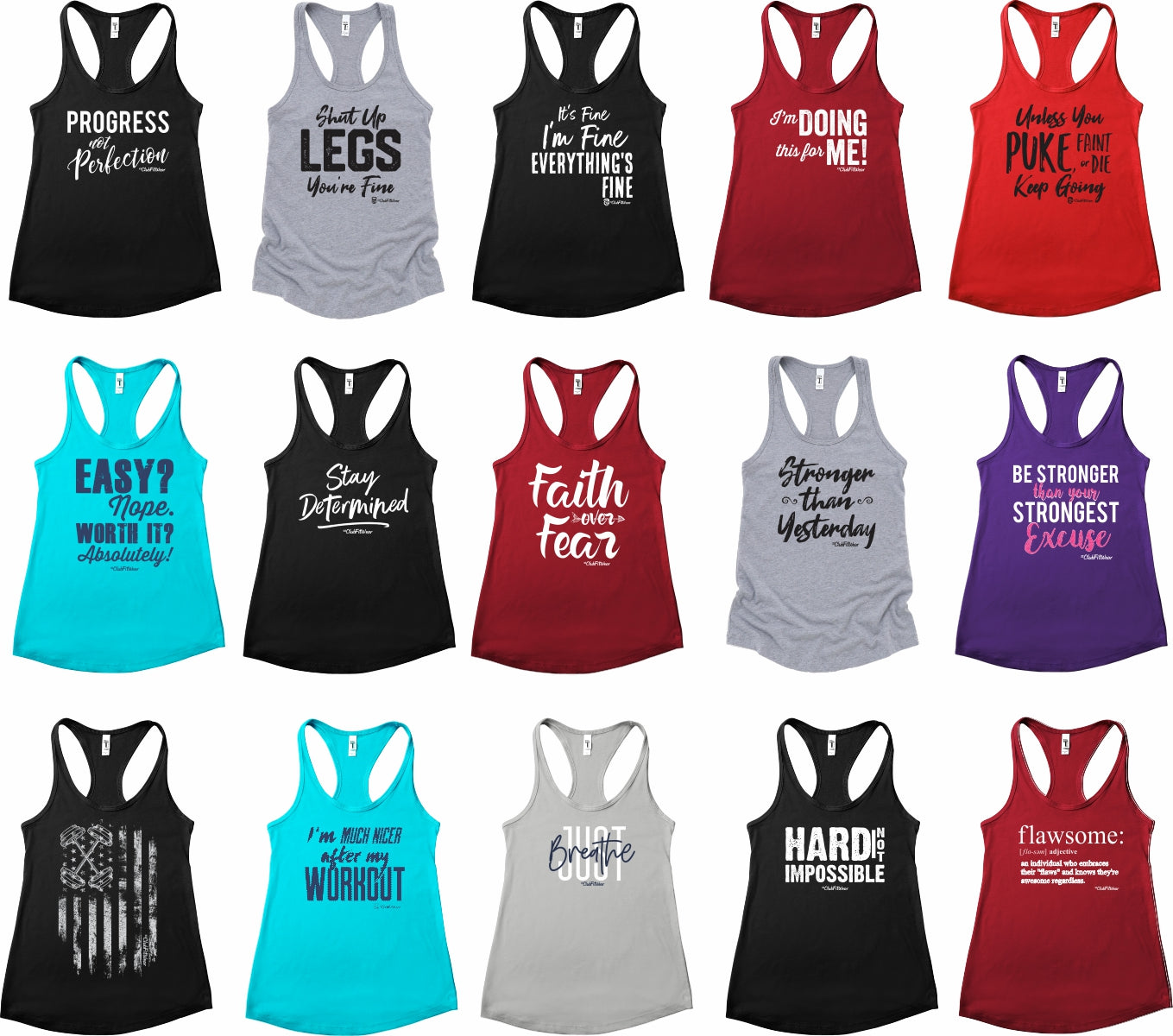 Top Designs Tank Sale – ClubFitWear