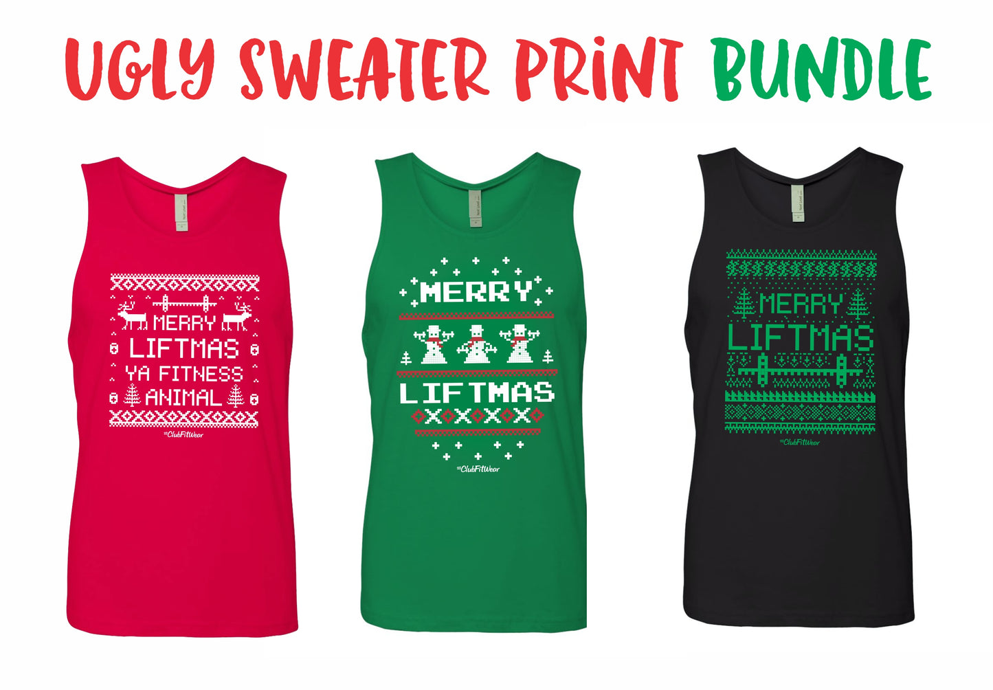 Ugly Sweater Print Bundle