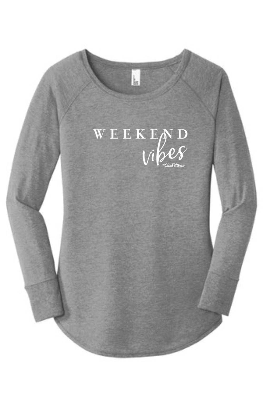 Weekend Vibes - Long Sleeve Tunic