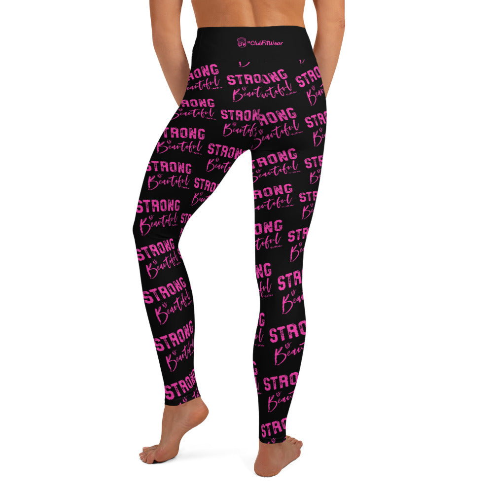 Strong is Beautiful Awareness - Yoga Leggings