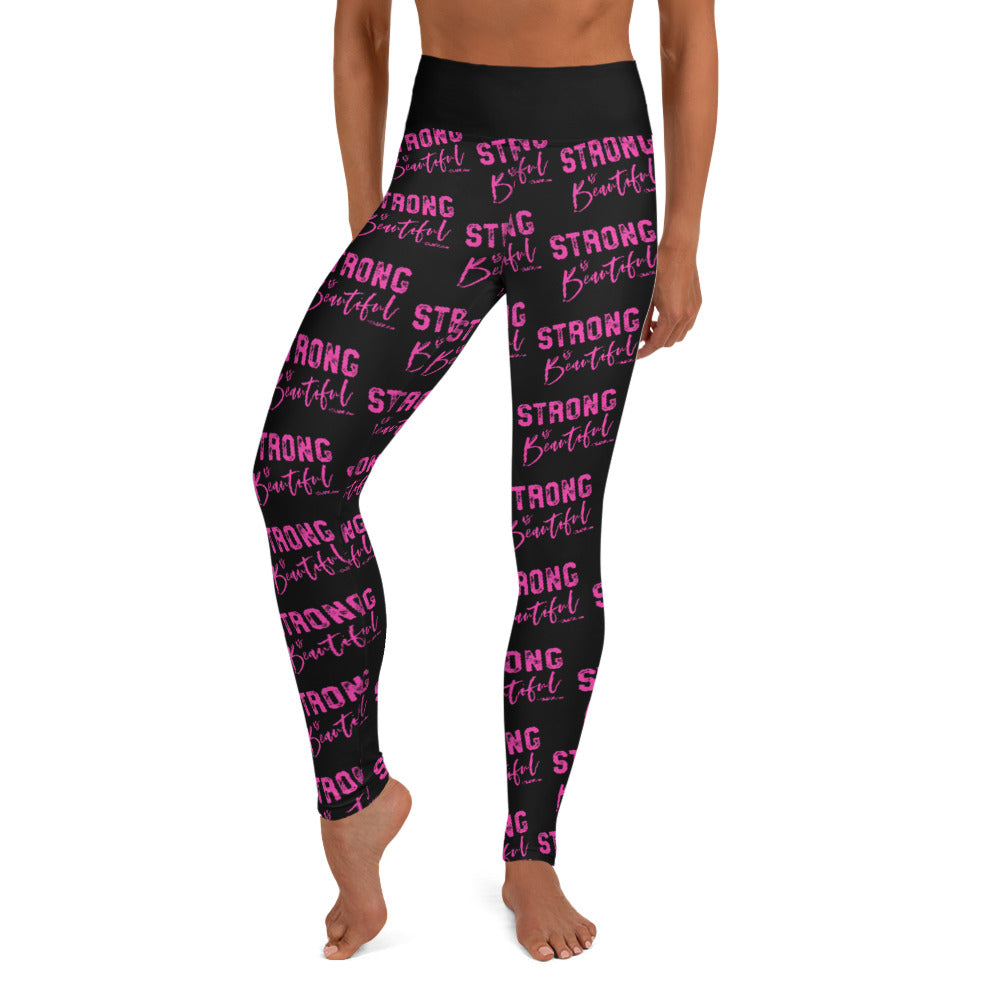 Strong is Beautiful Awareness - Yoga Leggings