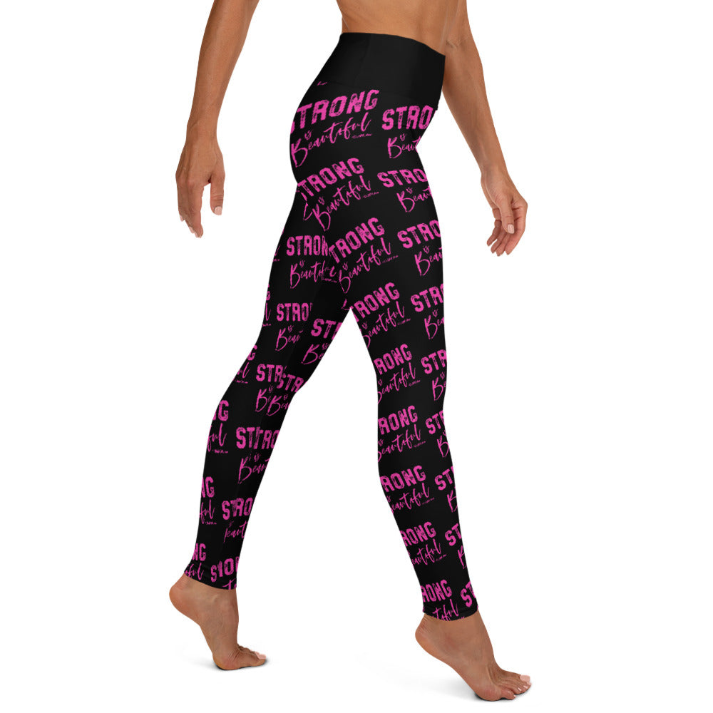 Strong is Beautiful Awareness - Yoga Leggings