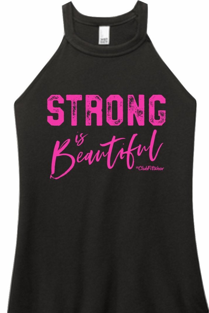 Strong is Beautiful - Awareness Rocker Tank