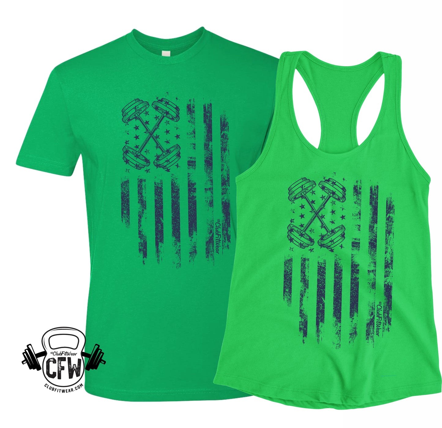 Barbell Flag - Irish Edition