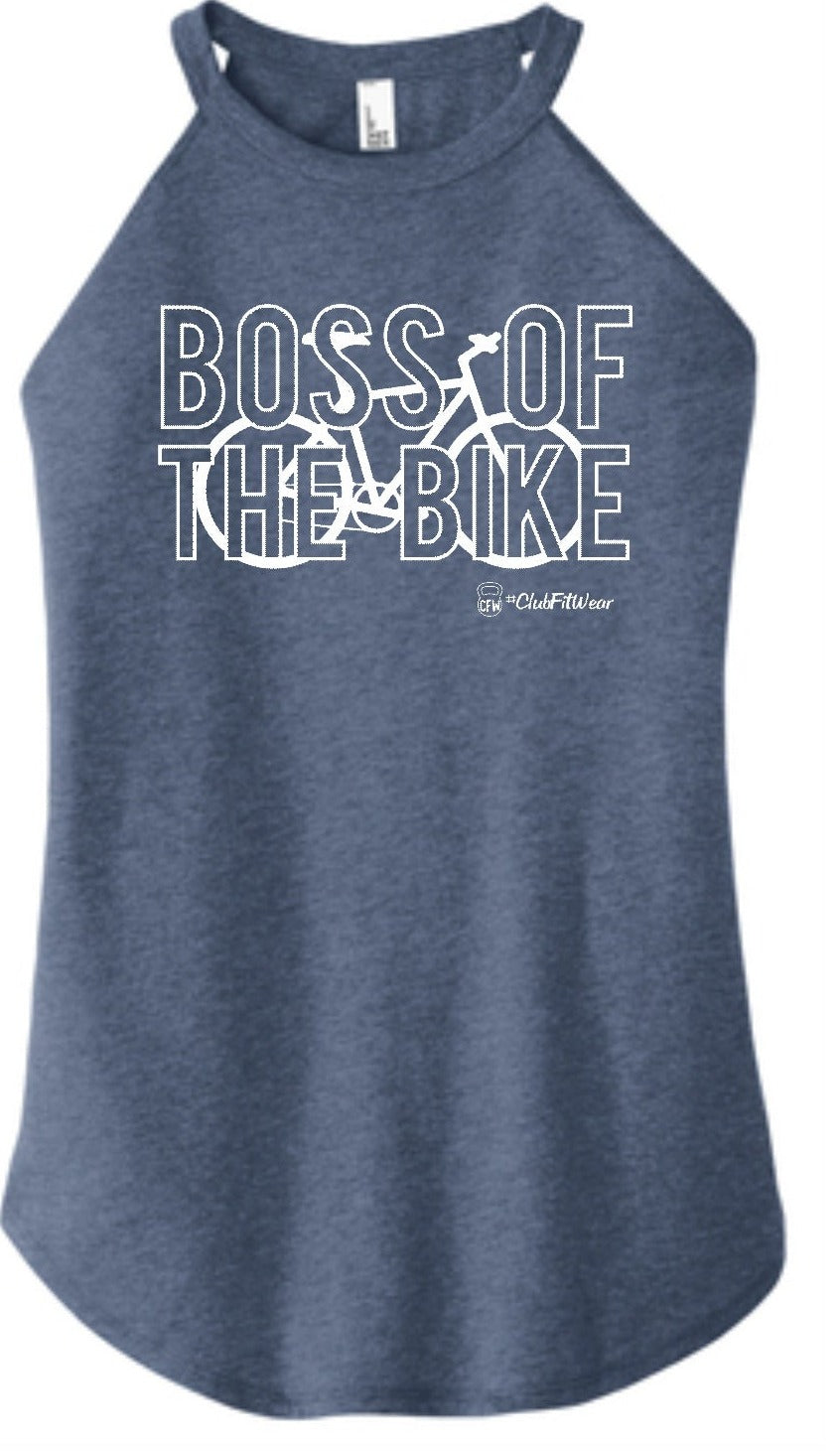 Boss of the Bike - High Neck Rocker Tank