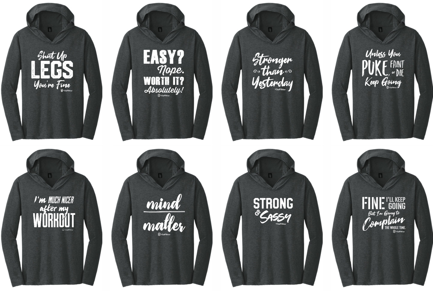 Black & White - Unisex Hooded Pullover