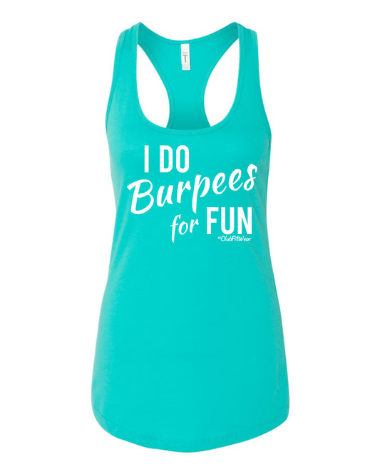 I do burpees for fun