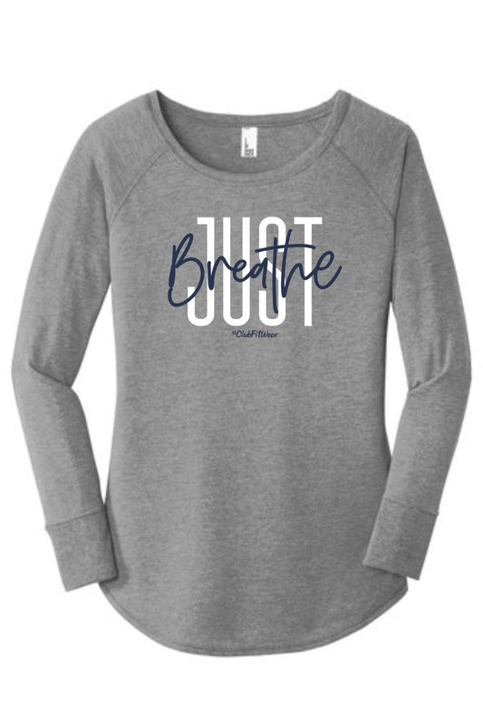 Just Breathe - Long Sleeve Tunic