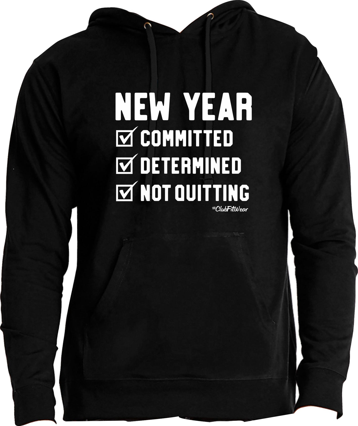 New Year Checklist Hoodie