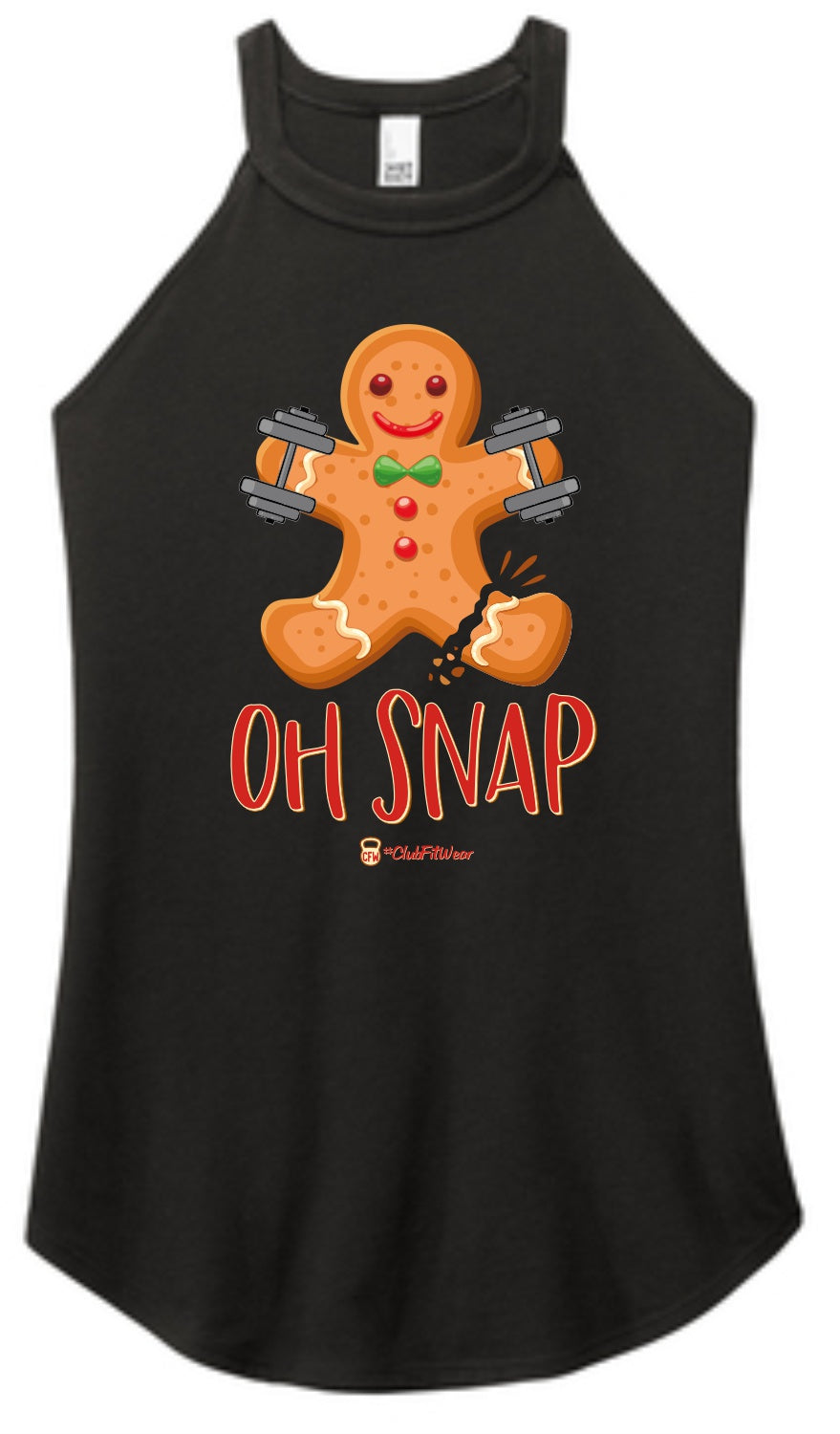 Oh Snap - High Neck Rocker Tank