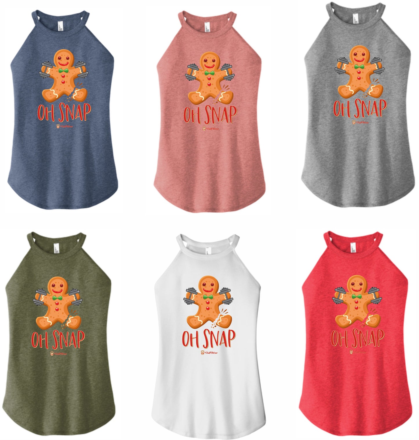 Oh Snap - High Neck Rocker Tank