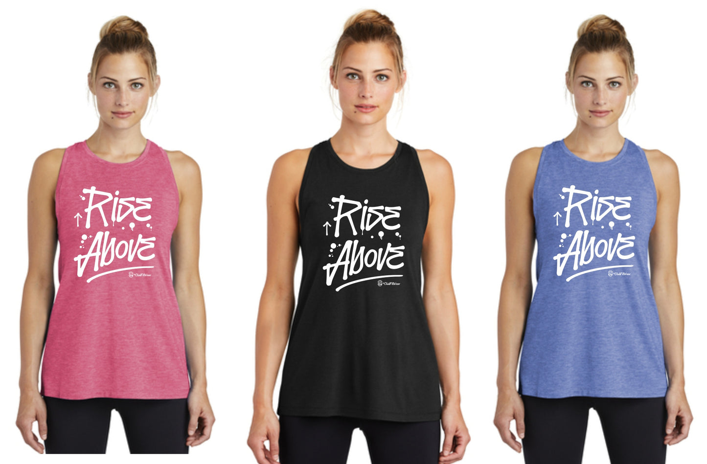Rise Above (Control Freak Inspired) - Premium Racerback Muscle Tank