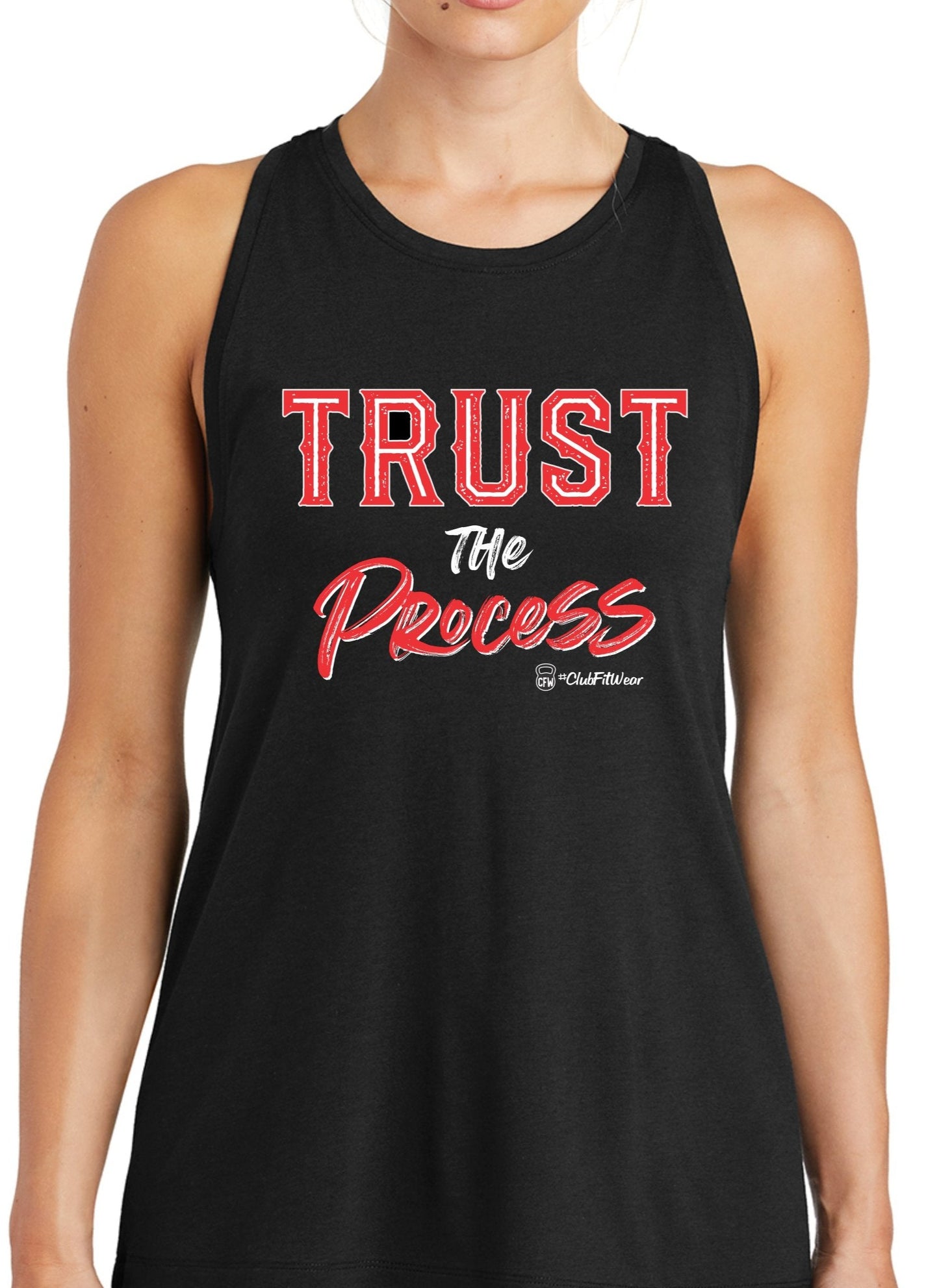 Trust the Process - Premium Racerback Muscle Tank