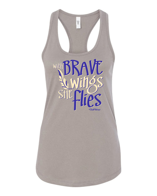 With Brave Wings She Flies