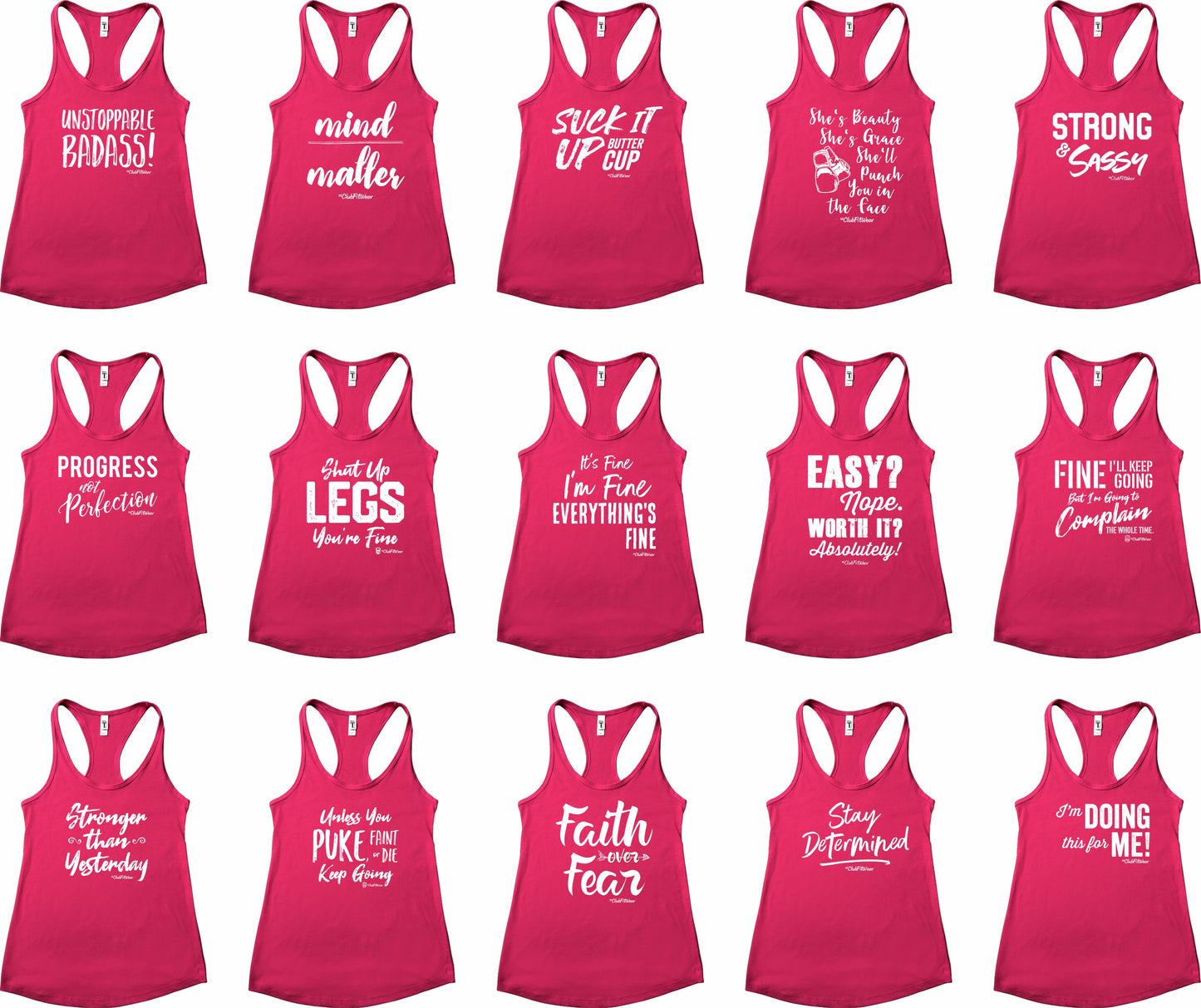 2017 All Pink Tank Sale