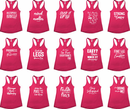 2017 All Pink Tank Sale