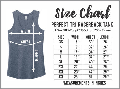 Summer Strong - Perfect Tri Racerback Tank