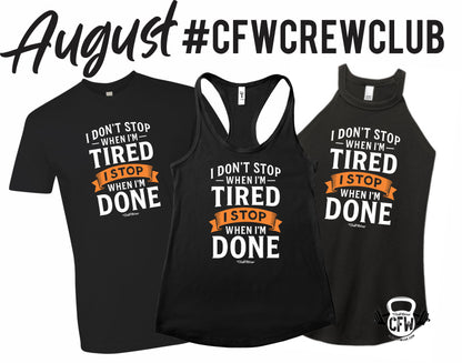 #CFWCrewClub Membership