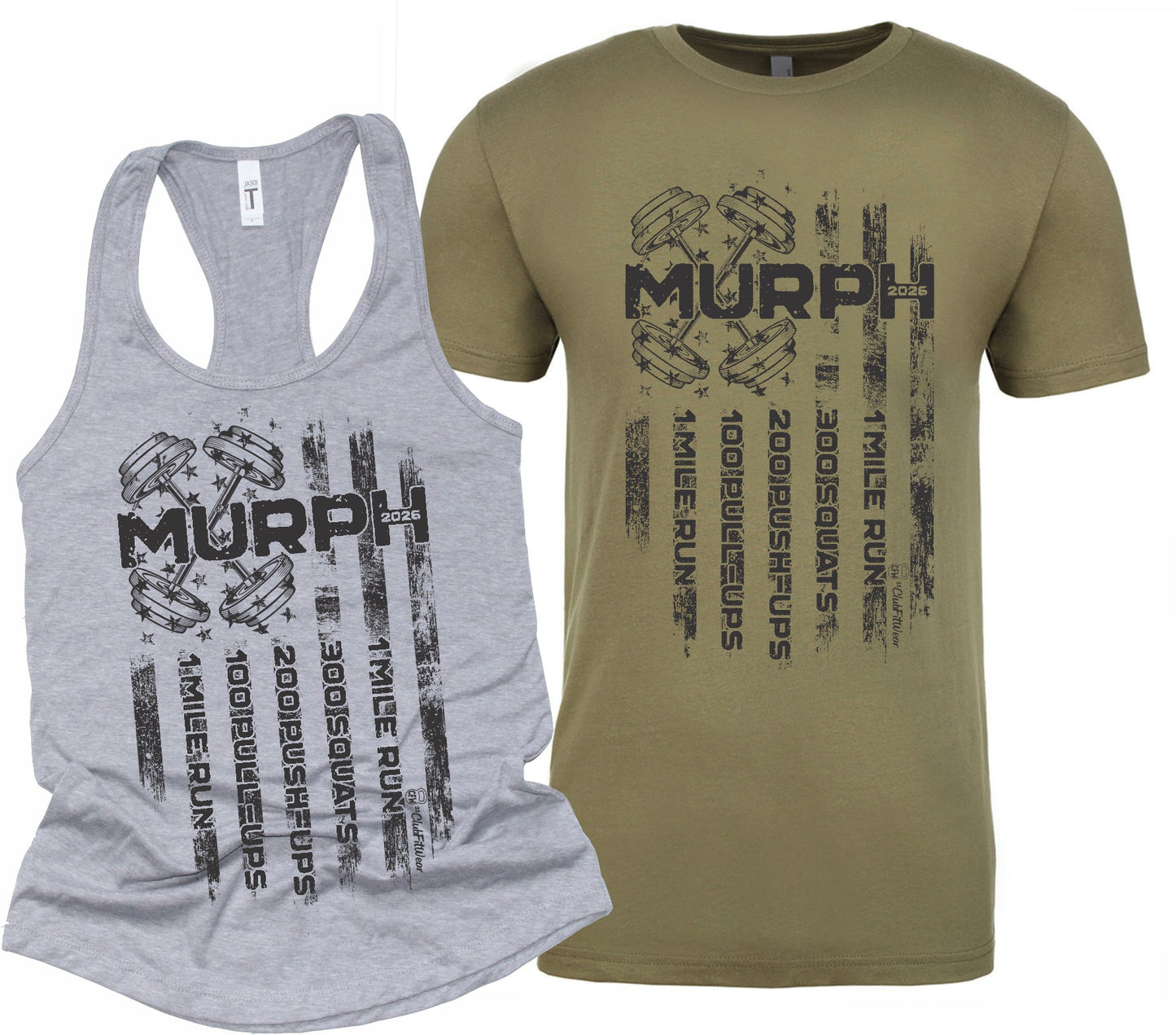 Murph 2026 Barbell Flag