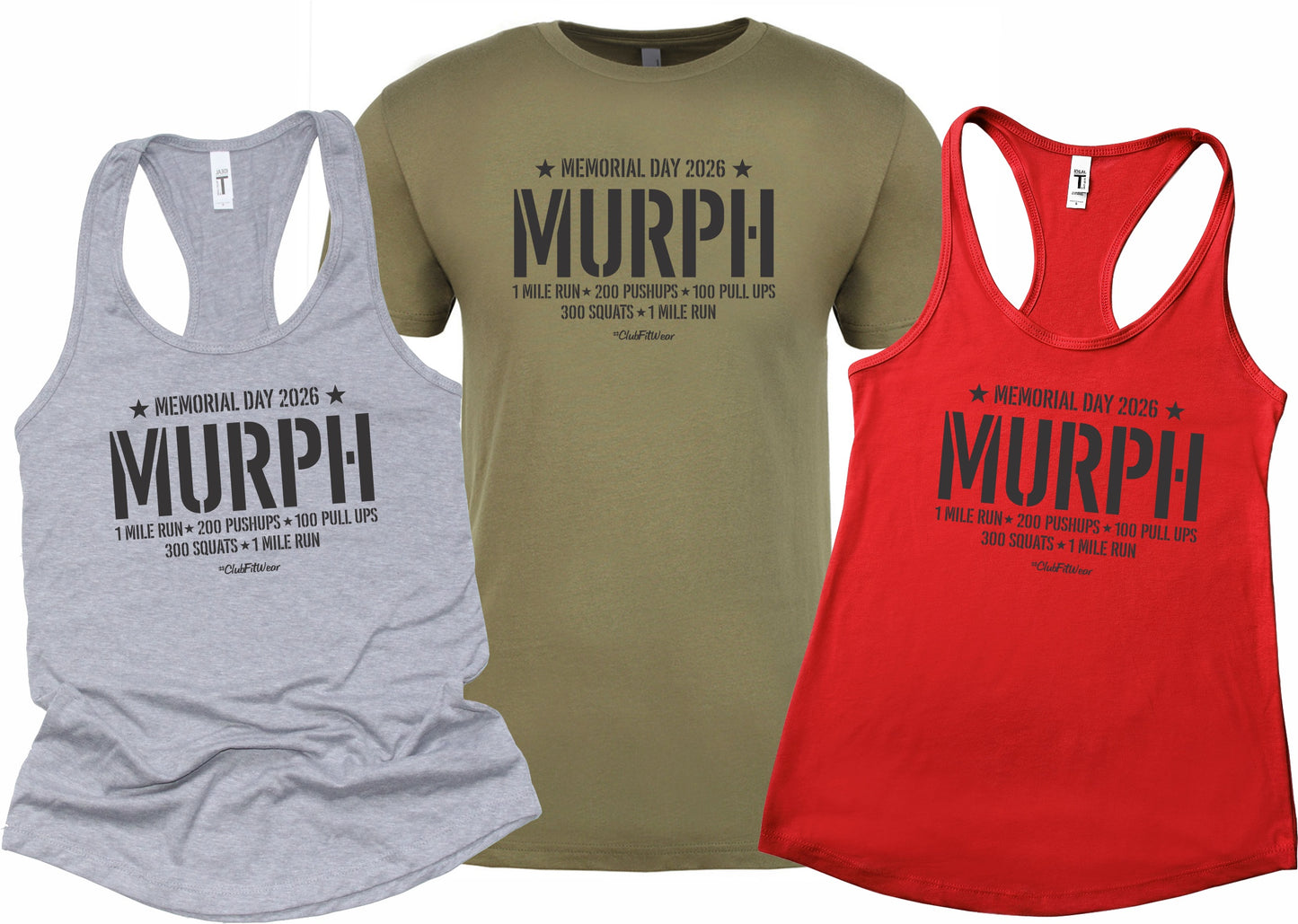 Murph 2026 (Simple Text)