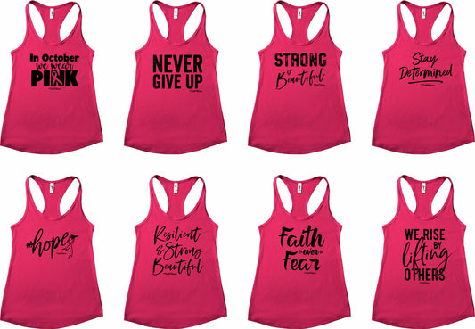 All Pink Breast Cancer Awareness Prints