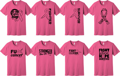 All Pink Breast Cancer Awareness Prints 2