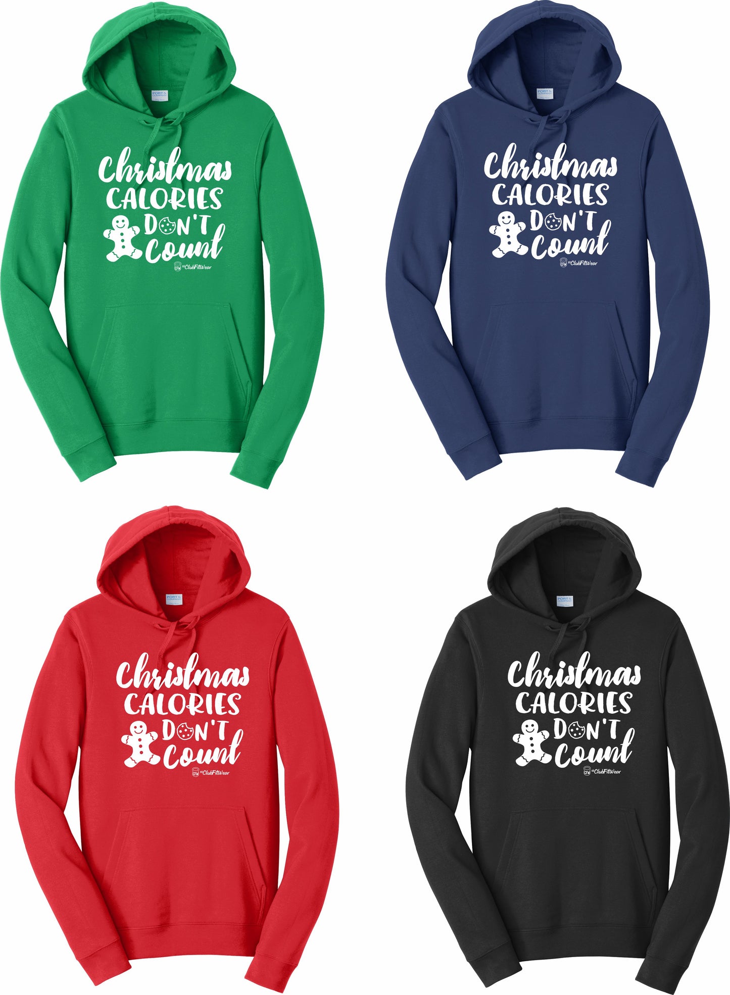 Christmas Calories Don't Count - Hoodie