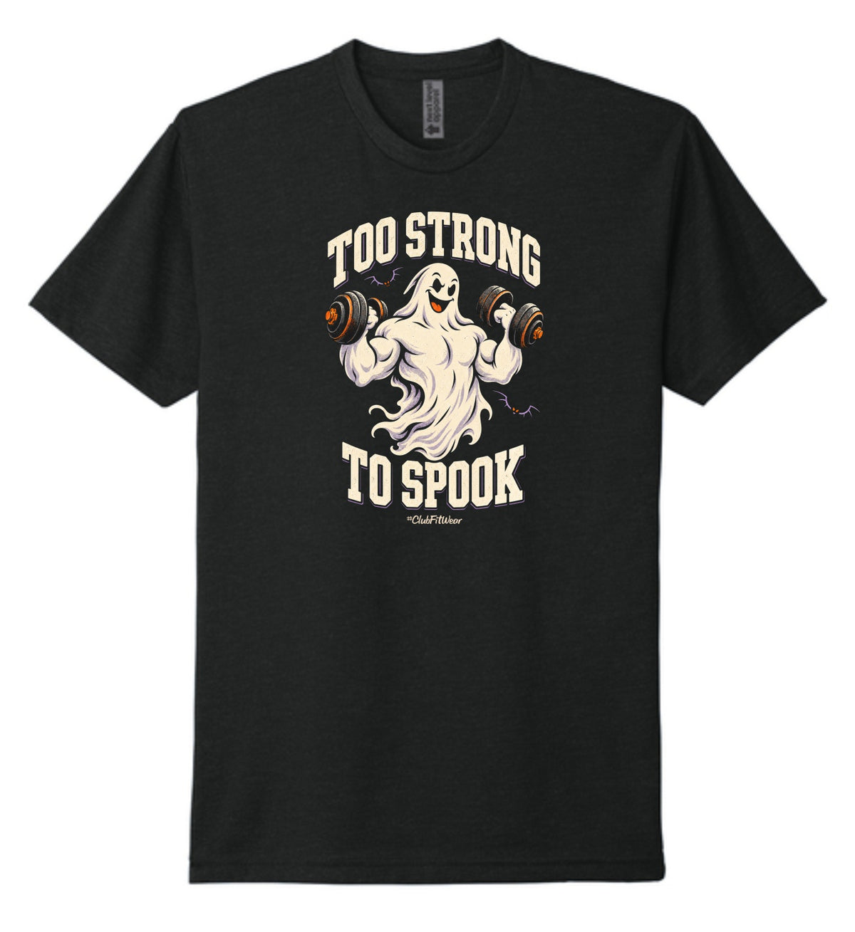Too Strong to Spook Unisex Tee - Black