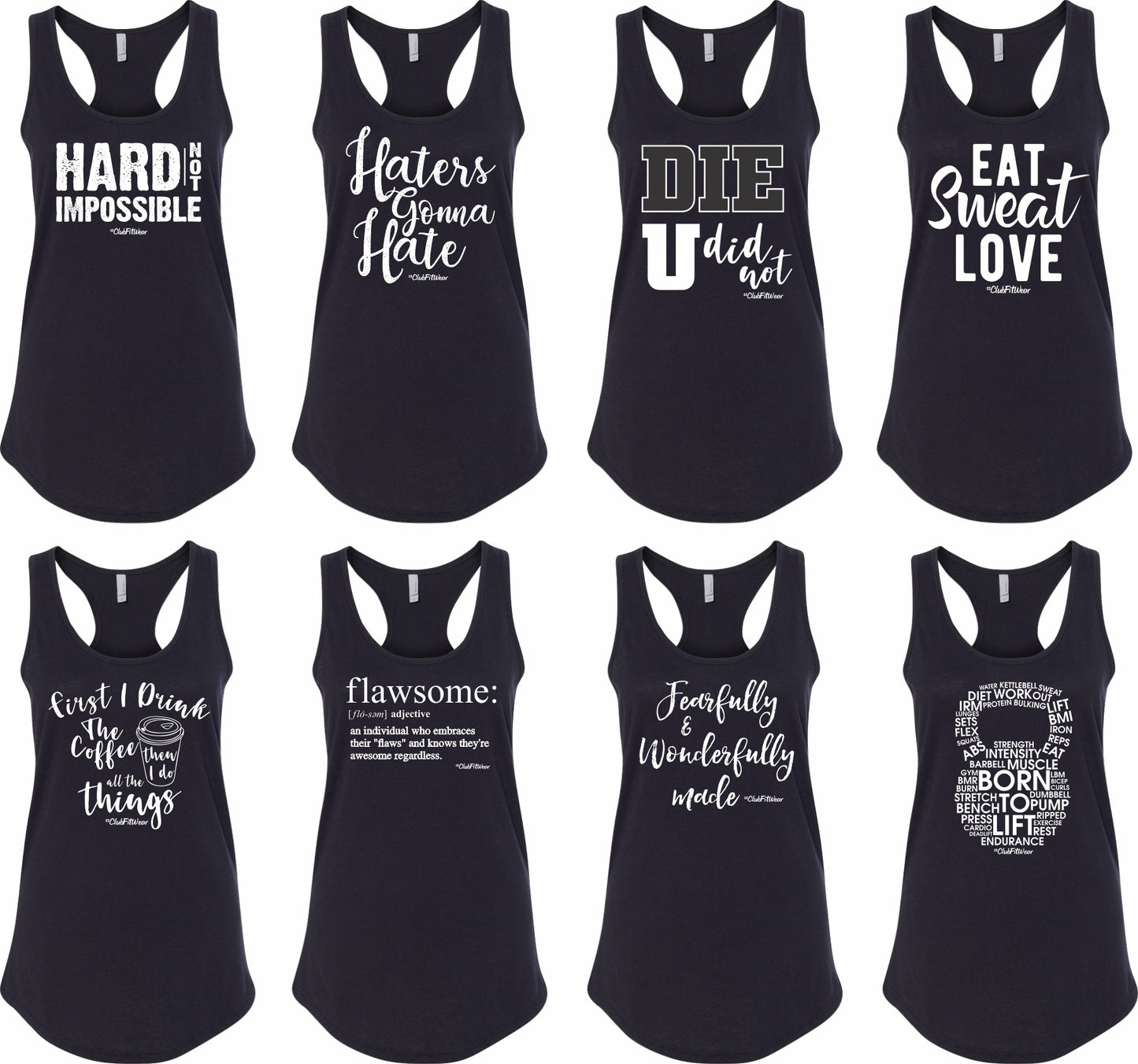 BLACK & WHITE TANK SALE 2