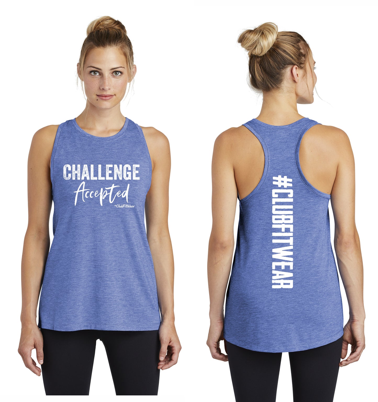 Challenge Accepted Racerback Muscle Tank