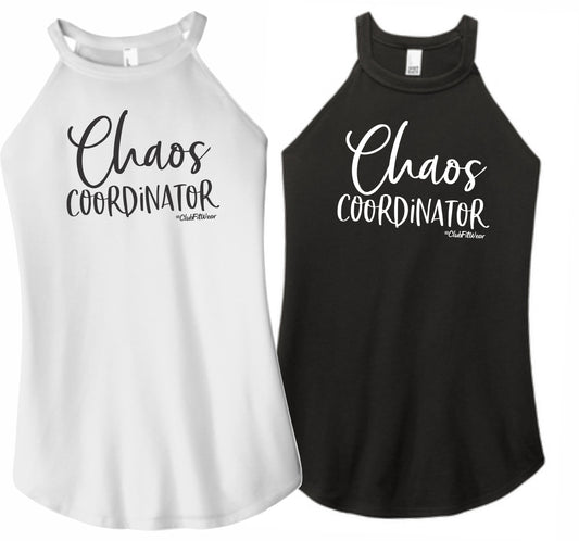 Chaos Coordinator - High Neck Rocker Tank