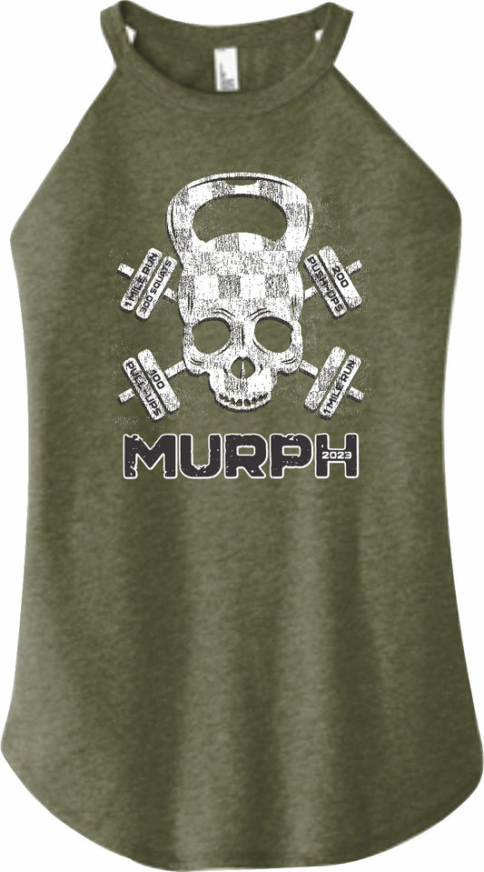 Murph 2023 Skull - High Neck Rocker Tank
