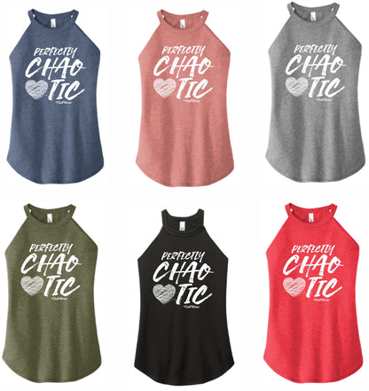 Perfectly Chaotic - High Neck Rocker Tank