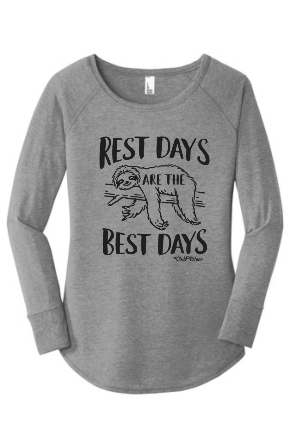 Rest Day are the Best Days - Long Sleeve Tunic