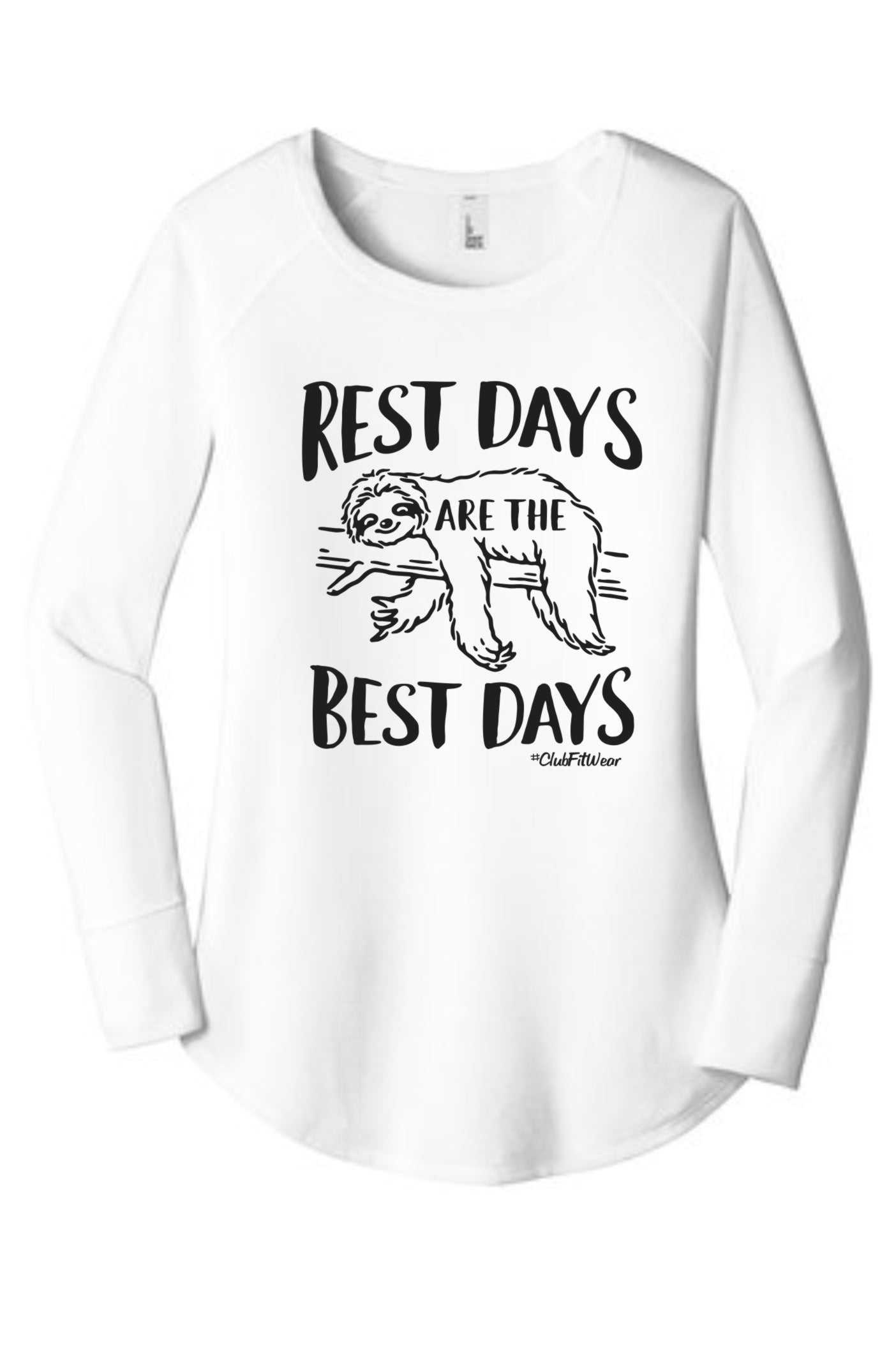 Rest Day are the Best Days - Long Sleeve Tunic