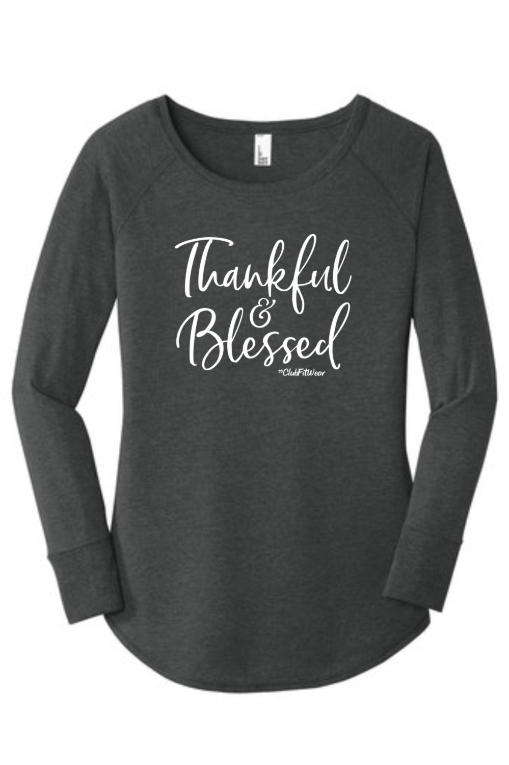 Thankful and Blessed - Long Sleeve Tunic