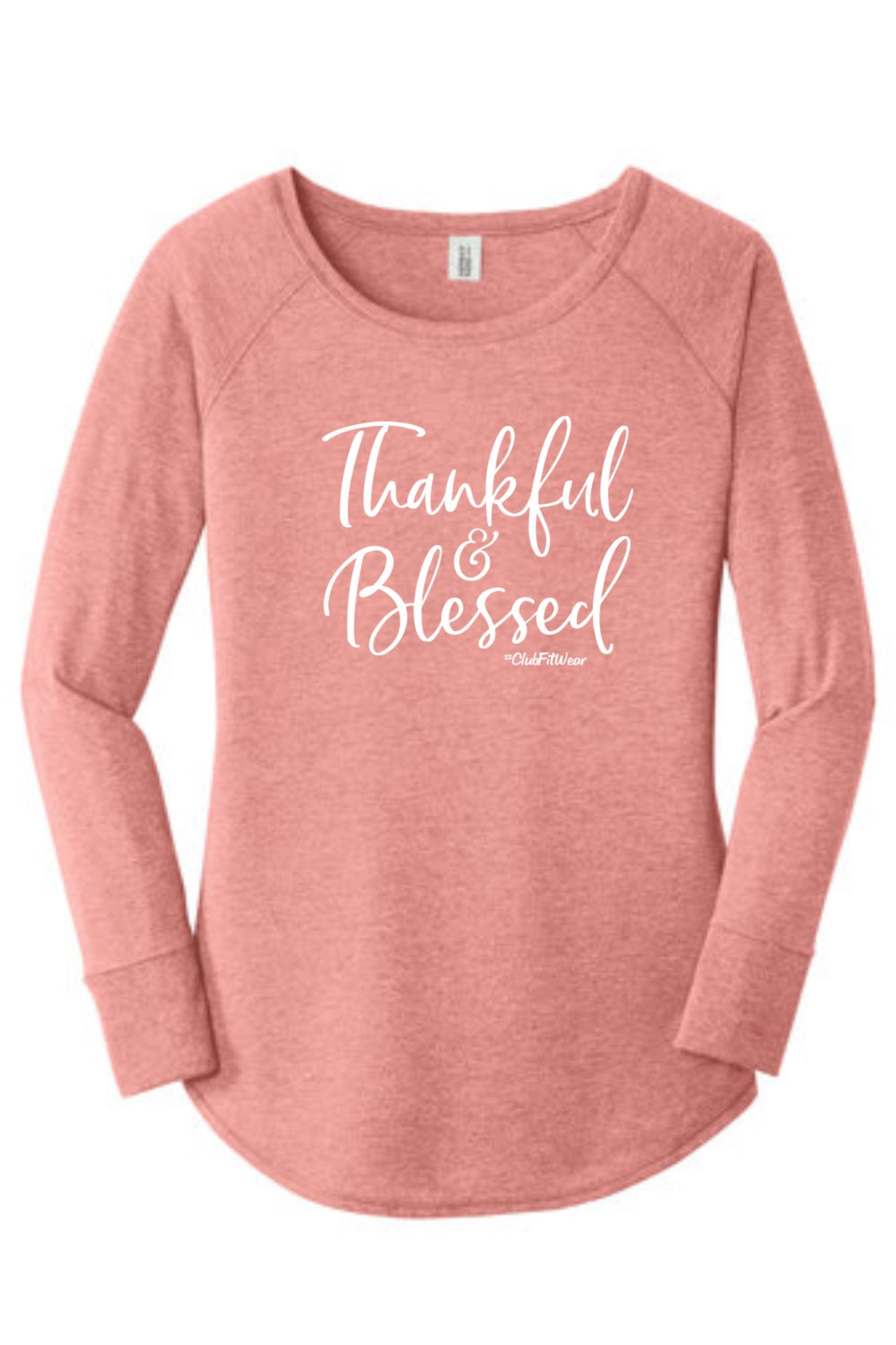 Thankful and Blessed - Long Sleeve Tunic