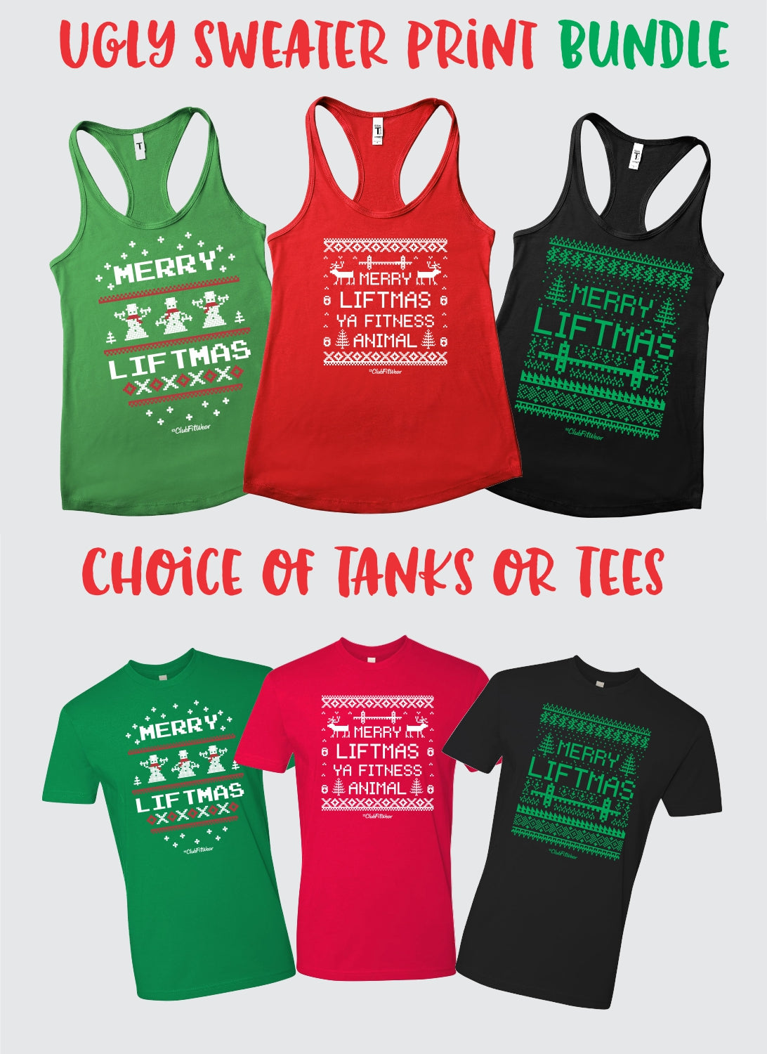 Ugly Sweater Print Bundle