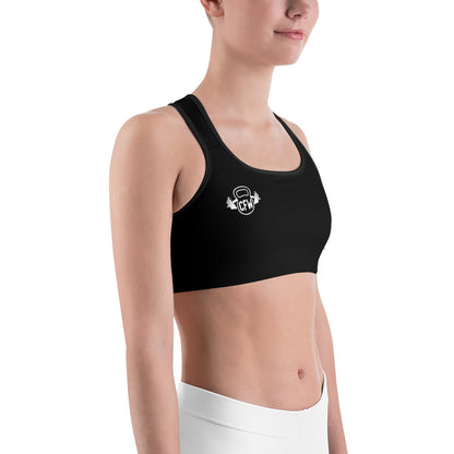 CFW Black - Sports bra