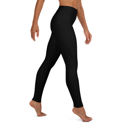 Black CFW Logo - Yoga Leggings