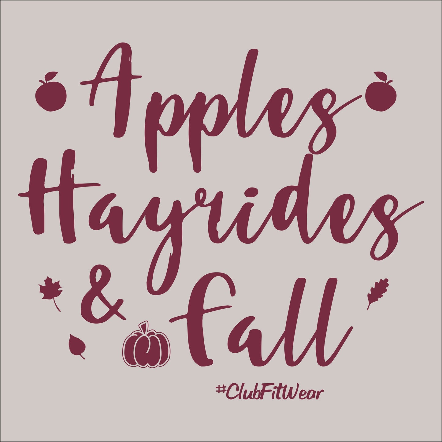 Apples, Hayrides, and Fall