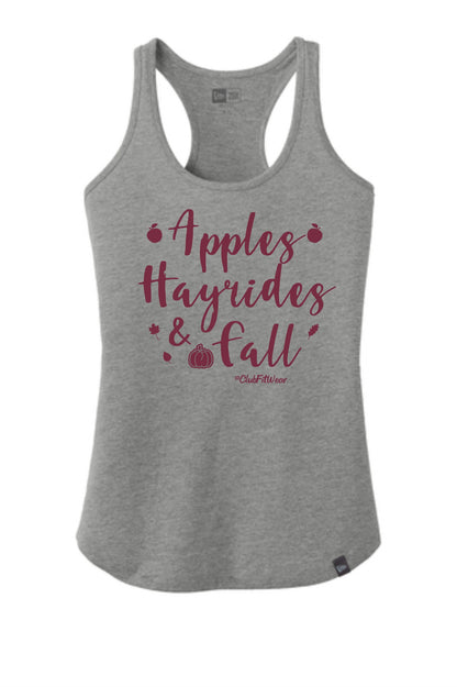 Apples, Hayrides, and Fall