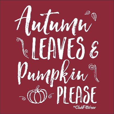 Autumn Leaves Pumpkin Please