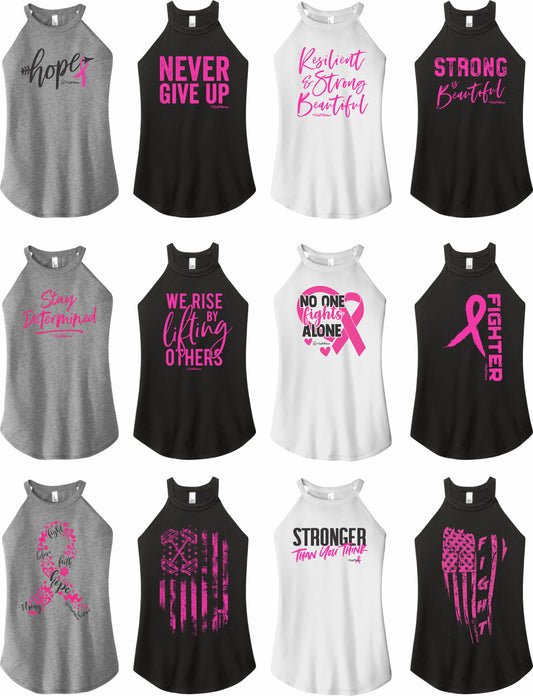 Breast Cancer Awareness Rocker Tanks