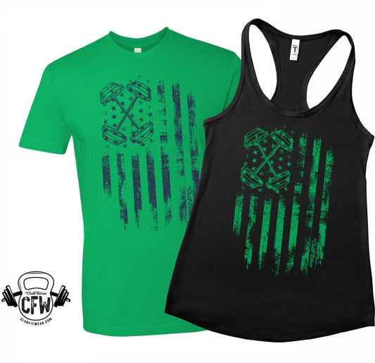 Barbell Flag - Irish Edition