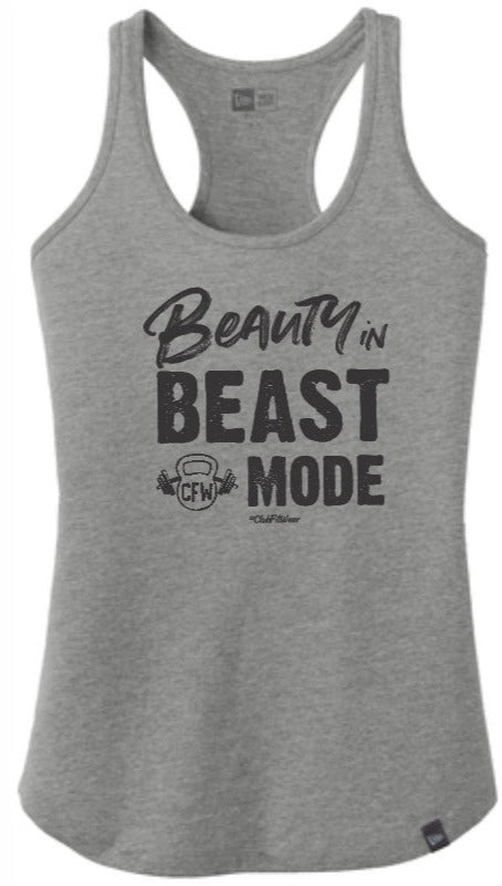 Beauty in Beast Mode - Premium New Era Tank