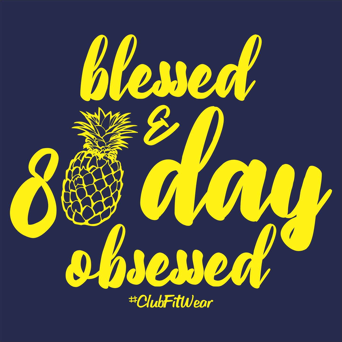 Blessed and 80 Day Obsessed Hoodie